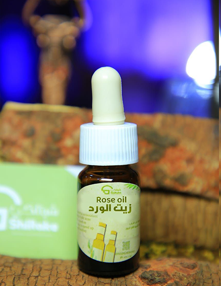 زيت الورد الطبيعي 15 مل